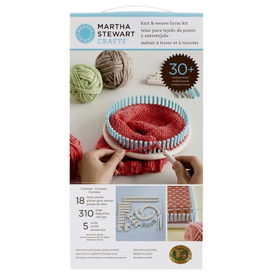 Martha Stewart Crafts Knit Weave Loom Kit Martha Stewart Crafts Knit Weave Loom Kit